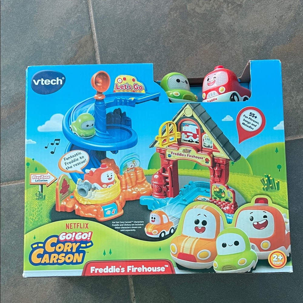 NWT Cory Carson Freddie’s Firehouse set by Vtech